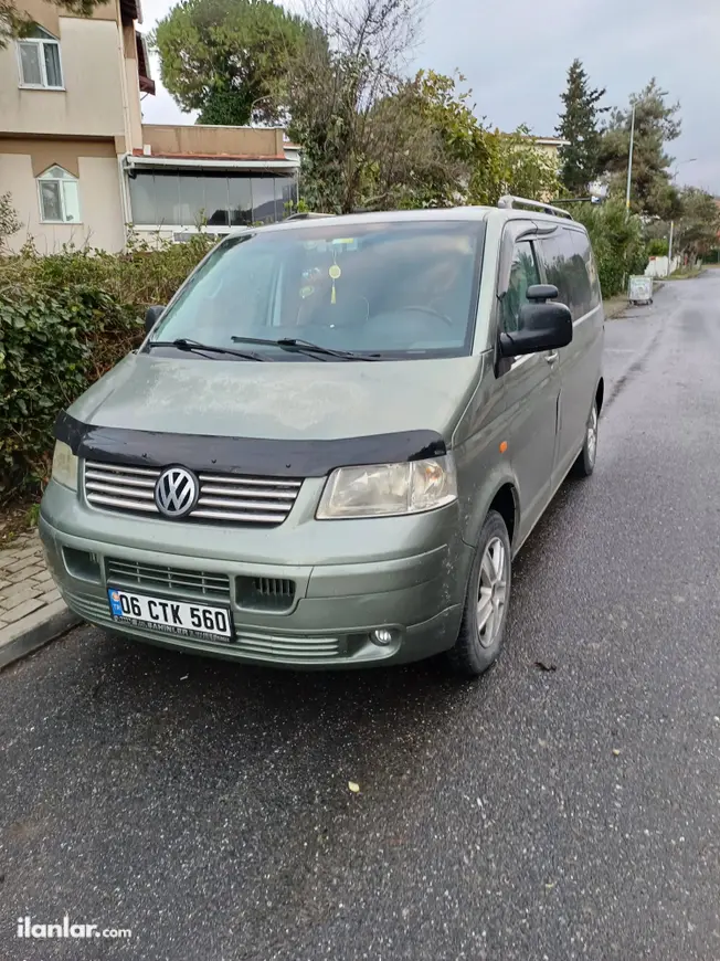 2005 Volkswagen Transporter 2.5 TDI dizel otomatik minivan & Panelvan - Fotoğraf 1