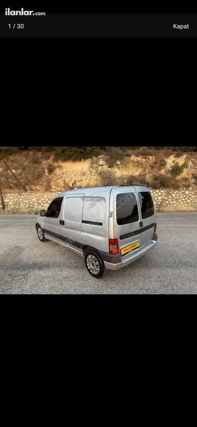 2007 Citroen Berlingo 1.9 D dizel manuel minivan & Panelvan - Fotoğraf 1
