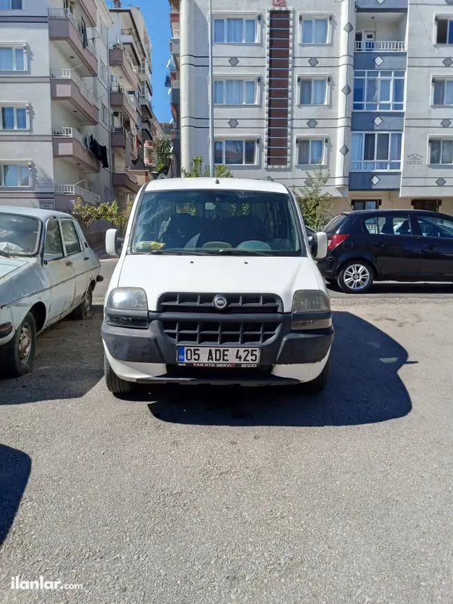 2004 Fiat Doblo Doblo Cargo dizel manuel minivan & Panelvan - Fotoğraf 1