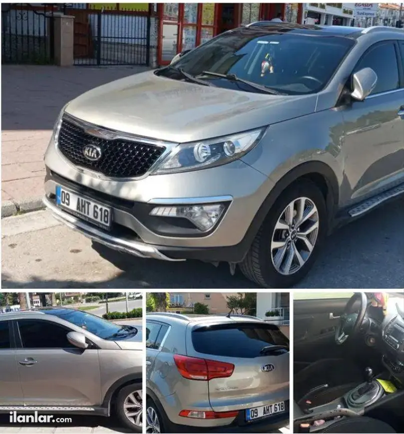 2015 Kia Sportage 1.6 benzinli otomatik arazi, SUV, Pick-up - Fotoğraf 1