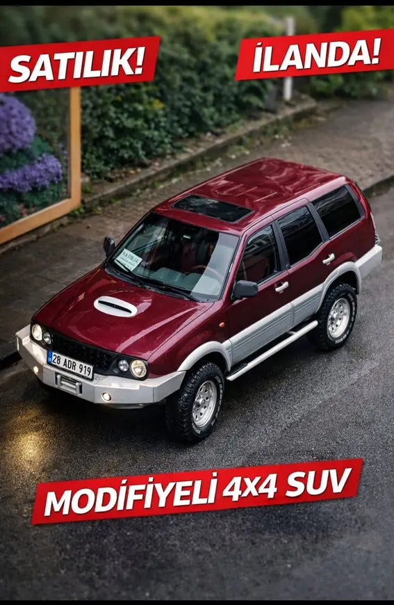 1999 Nissan Terrano 2.7 TDI dizel otomatik arazi, SUV, Pick-up - Fotoğraf 1