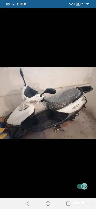 2021 Arora AR 50 Special benzinli otomatik motosiklet - Fotoğraf 1