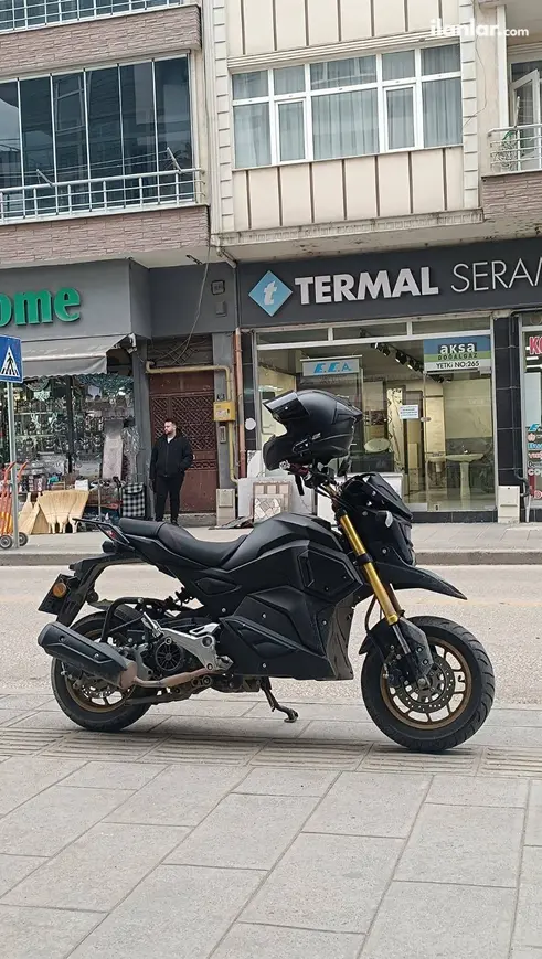 2025 Yuki Hammer 50 benzinli otomatik motosiklet - Fotoğraf 1
