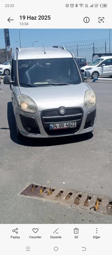 2012 Fiat Doblo Doblo Combi dizel manuel minivan & Panelvan - Fotoğraf 1