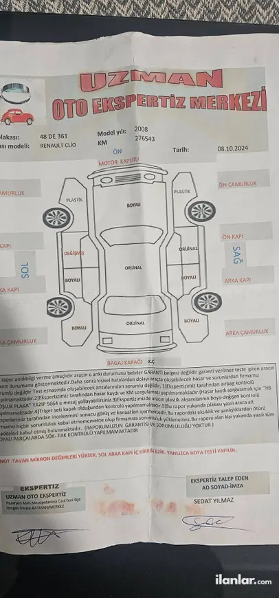 2008 Renault Symbol 1.5 dCi dizel manuel otomobil - Fotoğraf 1