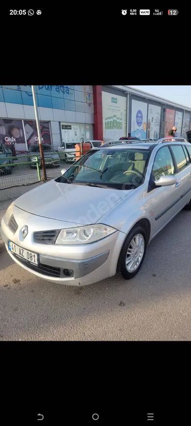 2008 Renault Megane 1.6 benzinli otomatik otomobil - Fotoğraf 1