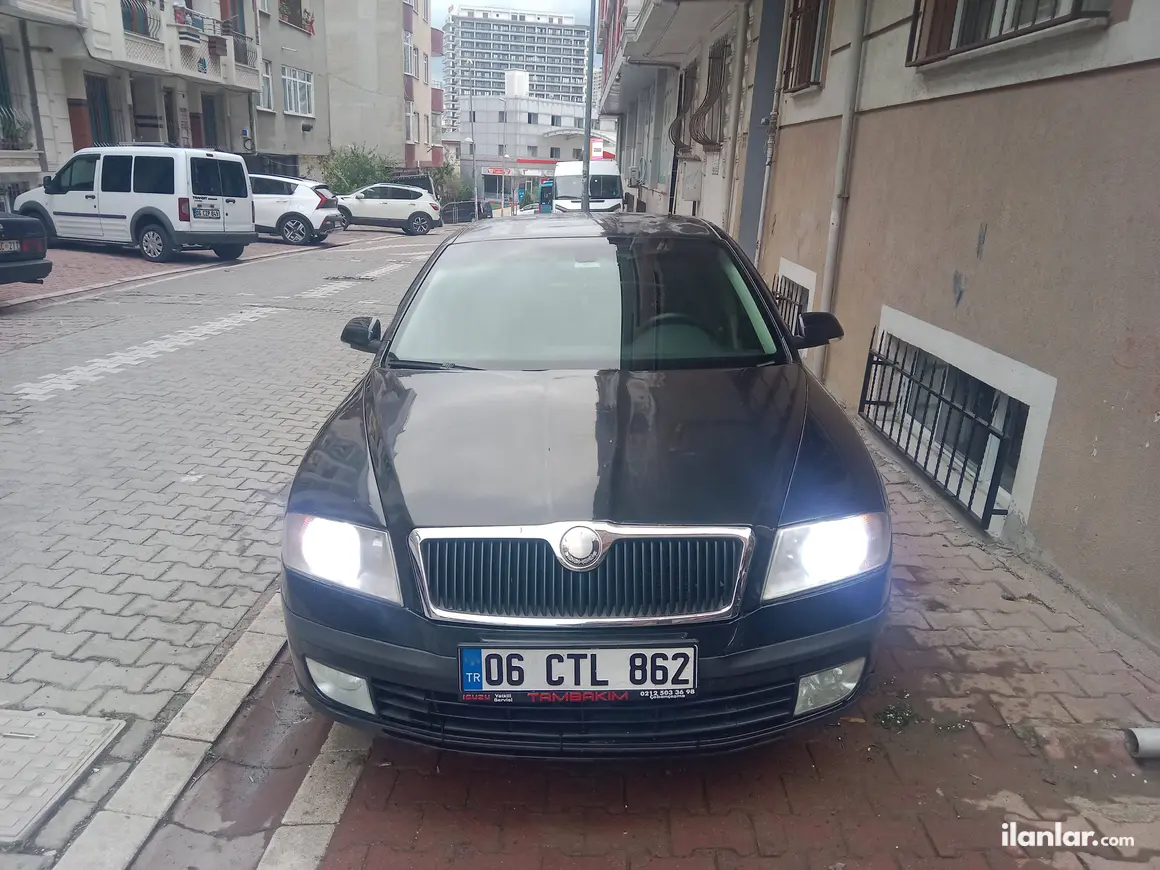 2008 Skoda Octavia 1.6 FSI benzin & LPG manuel otomobil - Fotoğraf 1