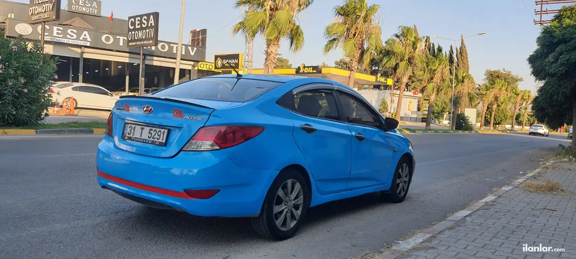 2014 Hyundai Accent Blue 1.4 CVVT benzinli manuel otomobil - Fotoğraf 1