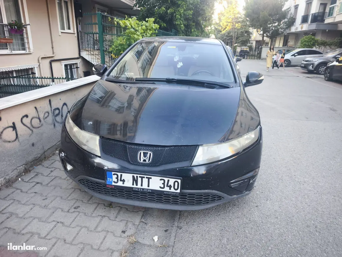 2008 Honda Civic 1.8 benzinli yarı Otomatik otomobil - Fotoğraf 1
