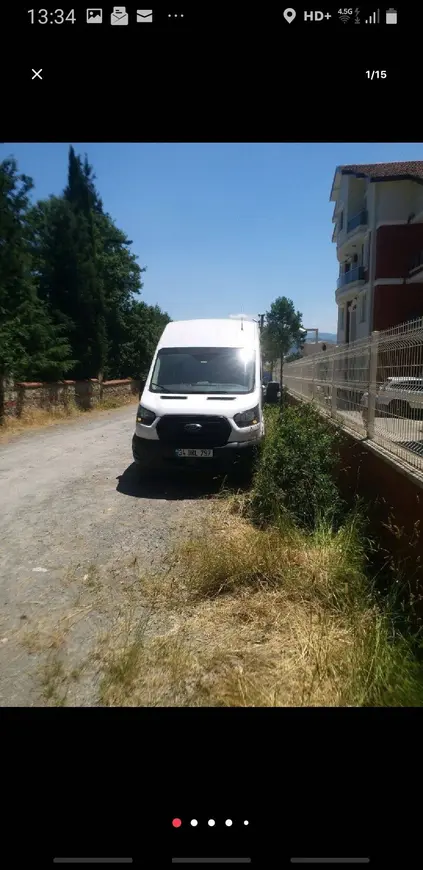 2020 Ford Transit 350 E dizel manuel minivan & Panelvan - Fotoğraf 1