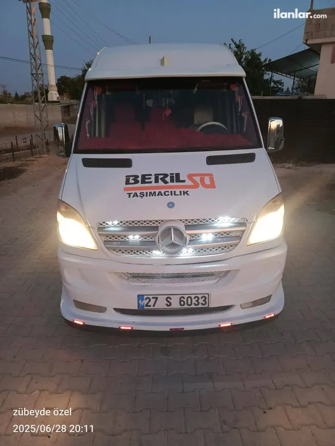 2009 Minibüs & Midibüs Mercedes - Benz Sprinter dizel manuel ticari Araçlar - Fotoğraf 1