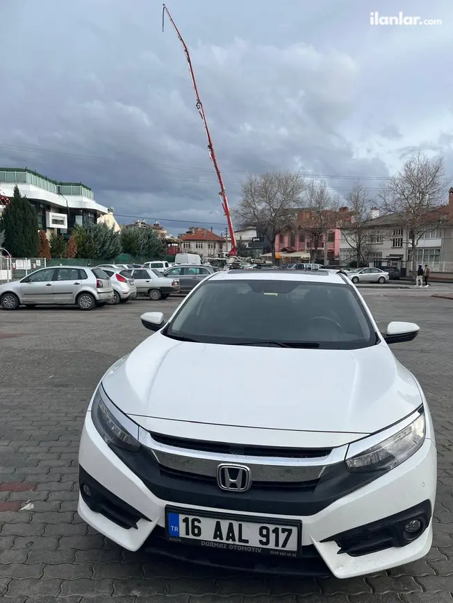 2018 Honda Civic 1.6 i-VTEC benzinli otomatik otomobil - Fotoğraf 1