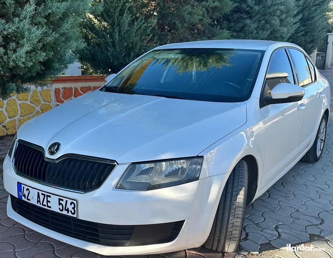 2013 Skoda Octavia 1.6 TDI dizel yarı Otomatik otomobil - Fotoğraf 1