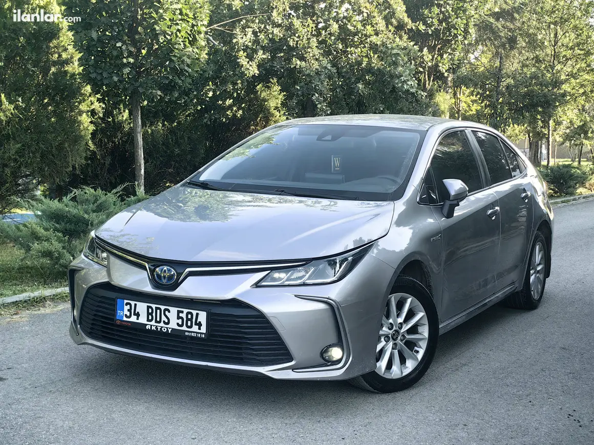 2019 Toyota Corolla 1.8 Hybrid hibrit cVT otomobil - Fotoğraf 1