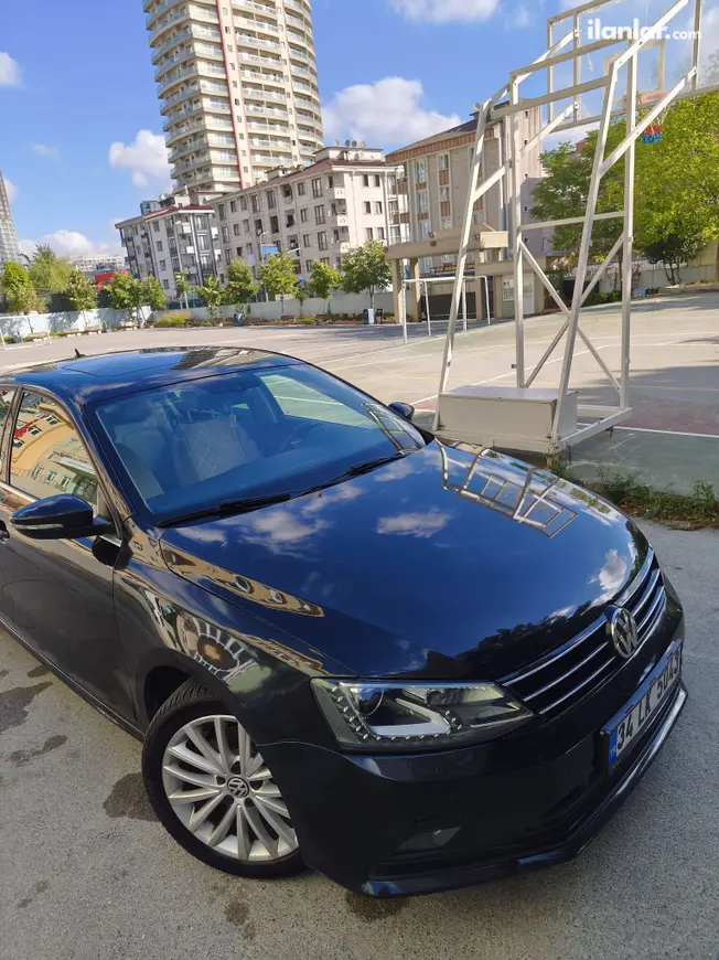 2014 Volkswagen Jetta 1.6 TDi dizel yarı Otomatik otomobil - Fotoğraf 1