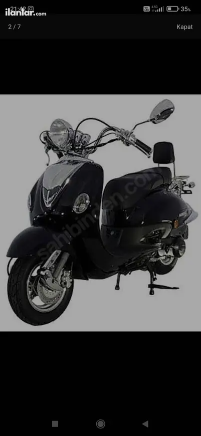 2011 Mondial 125 ZNU benzinli otomatik motosiklet - Fotoğraf 1