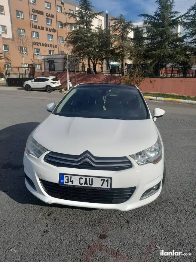 2013 Citroen C4 1.6 HDi dizel yarı Otomatik otomobil - Fotoğraf 1