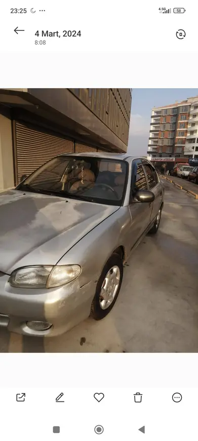 2000 Hyundai Accent 1.3 benzin & LPG manuel otomobil - Fotoğraf 1
