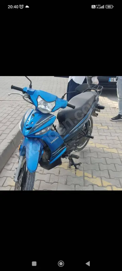 2016 Yamaha Crypton benzinli yarı Otomatik motosiklet - Fotoğraf 1