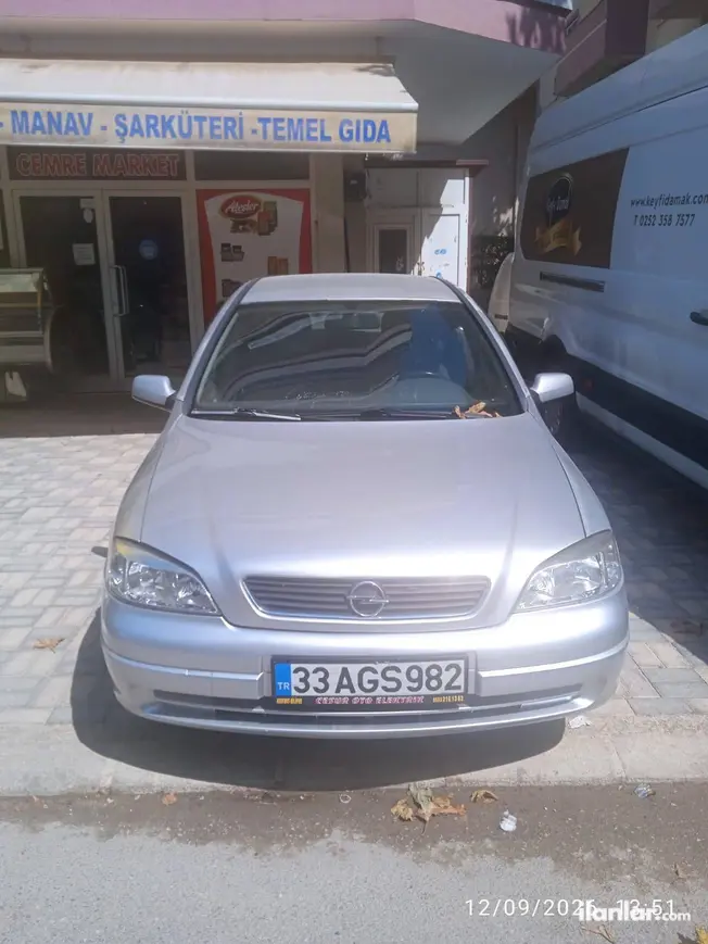 2001 Opel Astra 1.6 benzin & LPG manuel otomobil - Fotoğraf 1