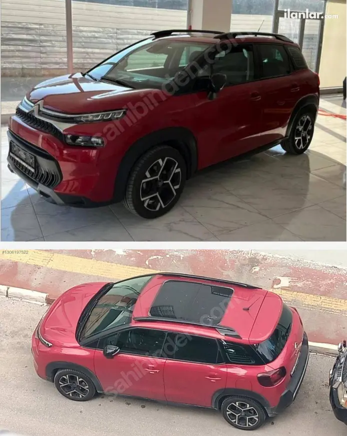 2022 Citroen C3 Aircross 1.2 PureTech benzinli otomatik arazi, SUV, Pick-up - Fotoğraf 1