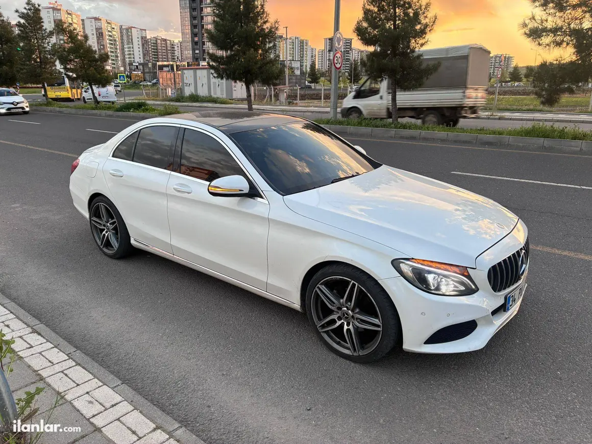 2016 Mercedes - Benz C C 200 D dizel otomatik otomobil - Fotoğraf 1