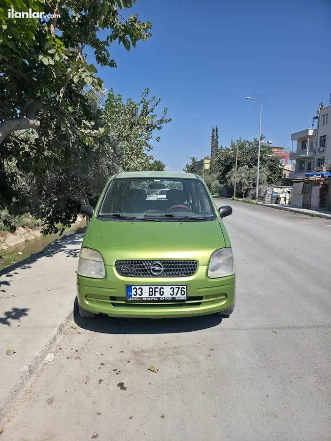 2001 Opel Agila 1.2 benzinli manuel otomobil - Fotoğraf 1