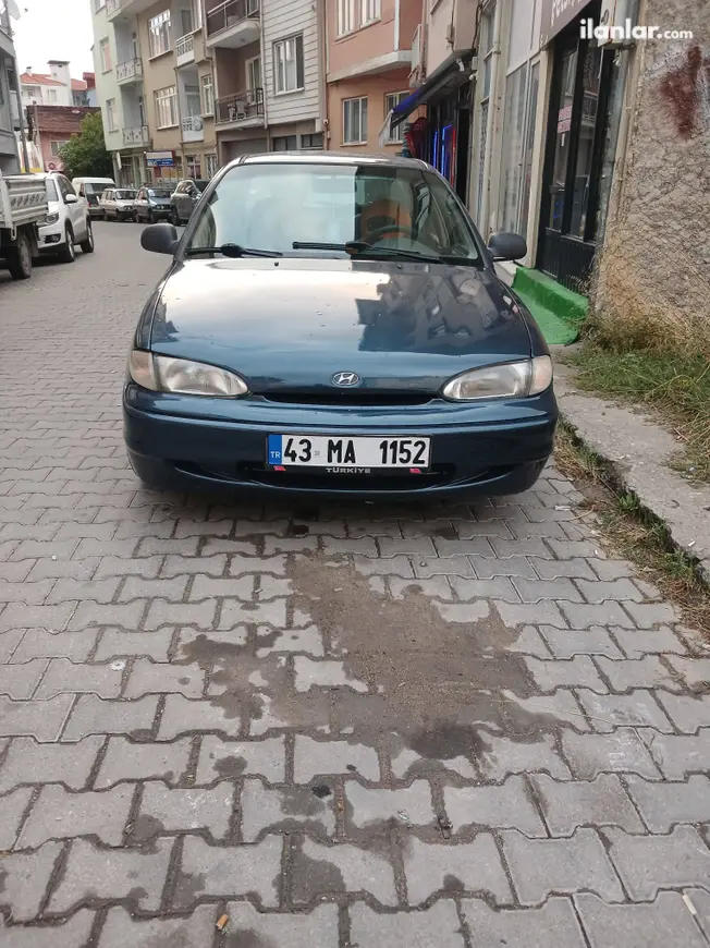 1996 Hyundai Accent 1.5 benzinli otomatik otomobil - Fotoğraf 1