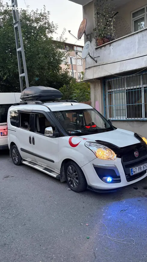 2012 Fiat Doblo Doblo Combi dizel manuel minivan & Panelvan - Fotoğraf 1