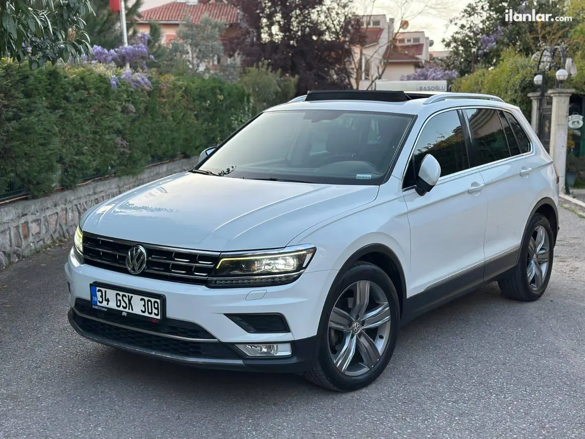 2016 Volkswagen Tiguan 1.6 TDi dizel manuel arazi, SUV, Pick-up - Fotoğraf 1
