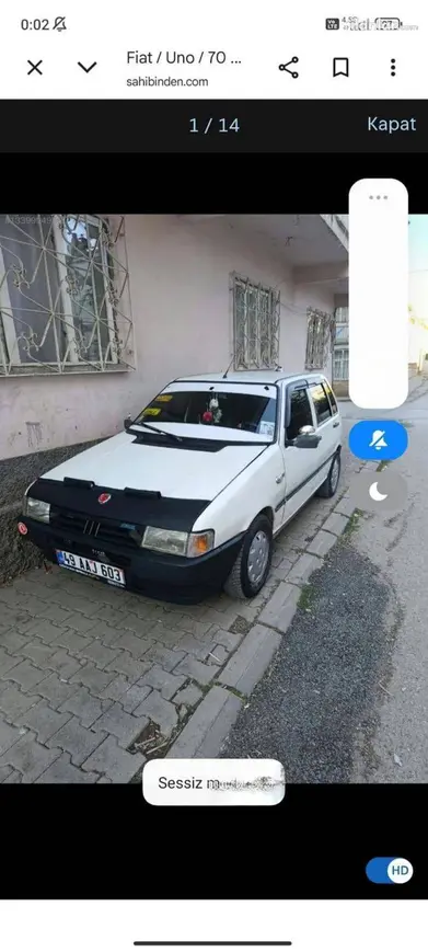 2000 Fiat Uno 70 S benzinli manuel otomobil - Fotoğraf 1