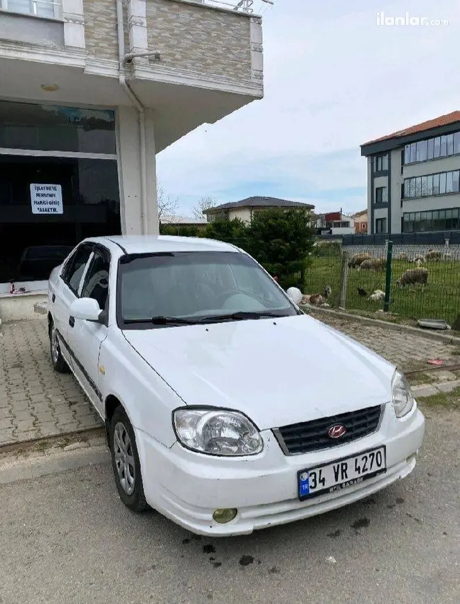 2004 Hyundai Accent 1.5 CRDi dizel manuel otomobil - Fotoğraf 1