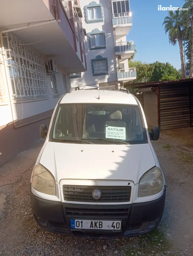2008 Fiat Doblo Doblo Combi dizel manuel minivan & Panelvan - Fotoğraf 1
