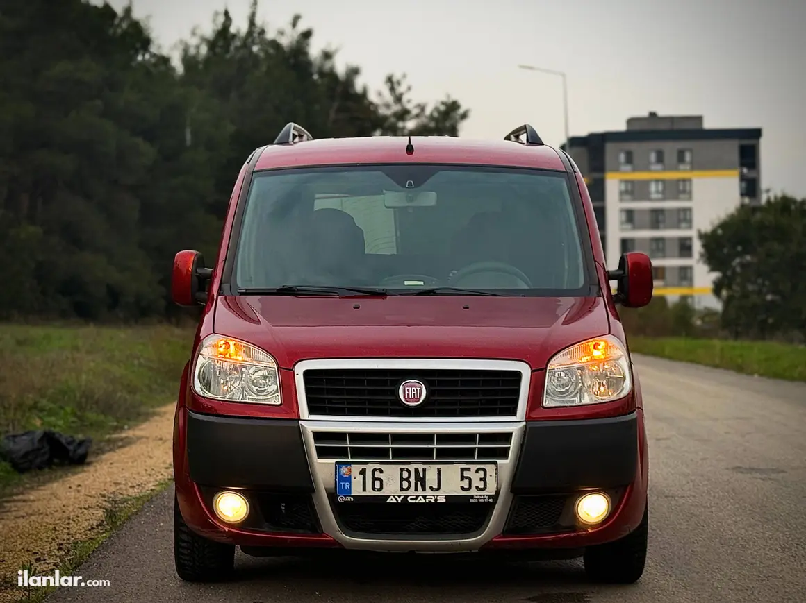 2009 Fiat Doblo Doblo Combi dizel manuel minivan & Panelvan - Fotoğraf 1