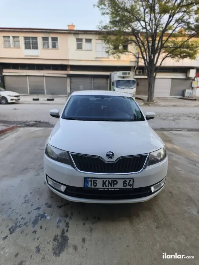 2015 Skoda Rapid 1.6 TDI dizel manuel otomobil - Fotoğraf 1