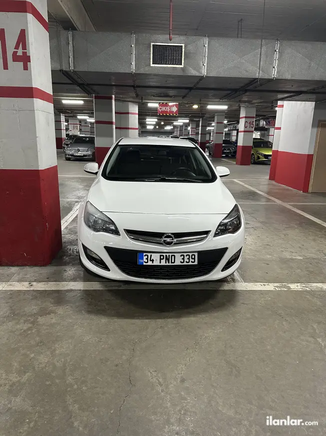2014 Opel Astra 1.6 CDTI dizel manuel otomobil - Fotoğraf 1