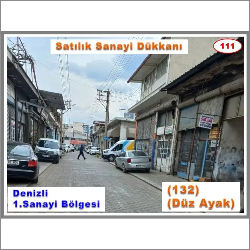 Denizli Merkezefendi Saraylar Mahallesi 138 m² satılık atölye - Fotoğraf 1