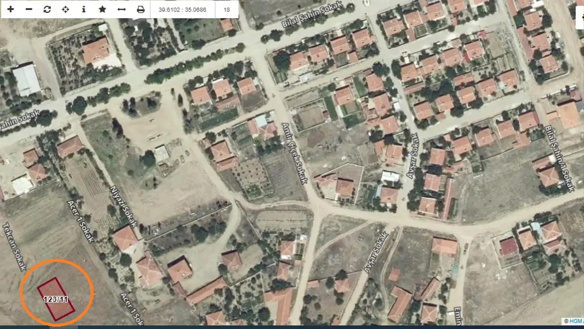 Yozgat Merkez Esenli, Bahçelievler Mahallesi 475 m² satılık konut arsa - Fotoğraf 1