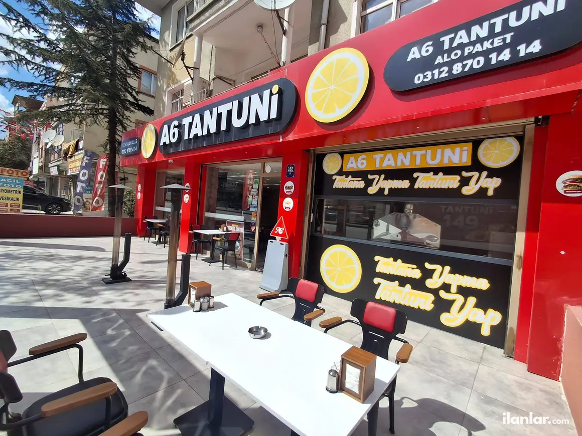 Ankara Yenimahalle Ragıp Tüzün Mahallesi 150 m² devren Satılık restoran - Fotoğraf 1