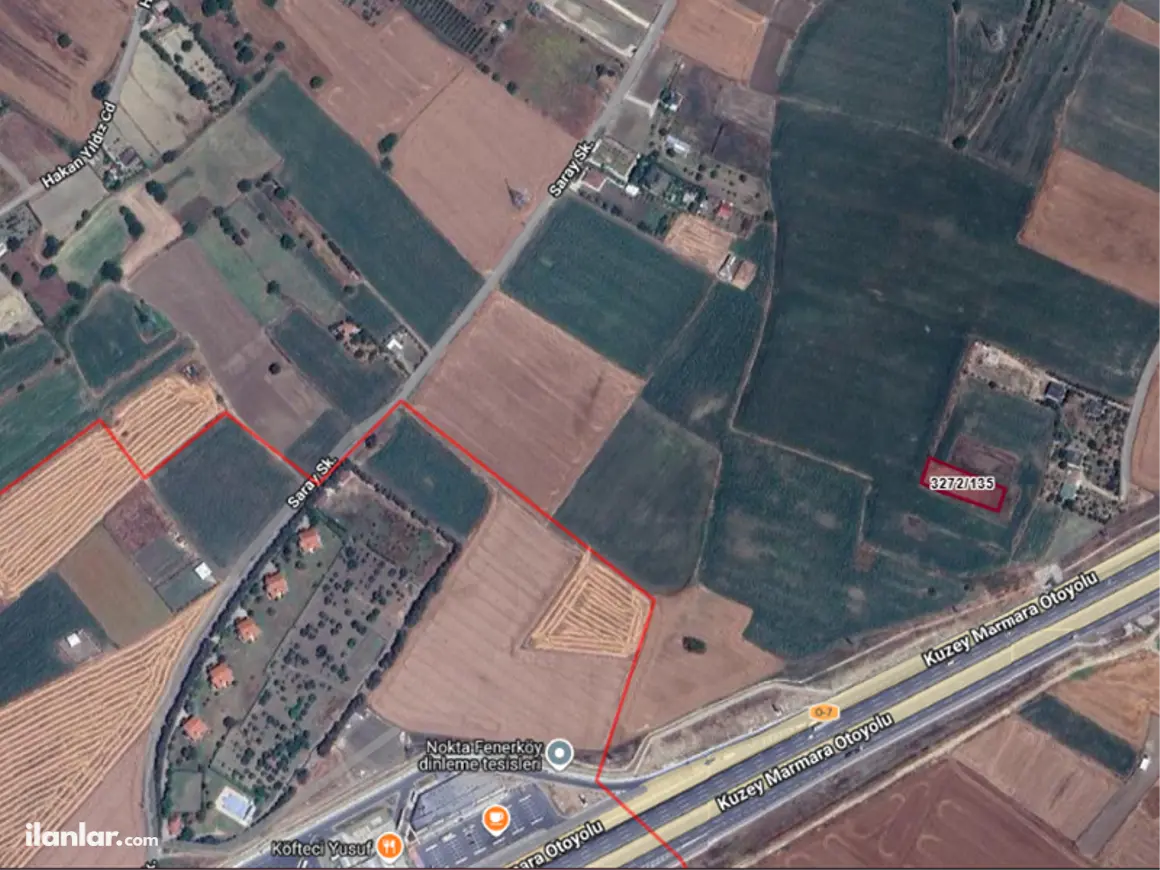 İstanbul Silivri Fener Mahallesi 301 m² satılık tarla arsa - Fotoğraf 1