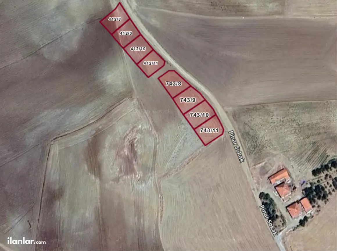 Aksaray Merkez Bağlıkaya, Kurtuluş Mahallesi 480 m² satılık konut arsa - Fotoğraf 1