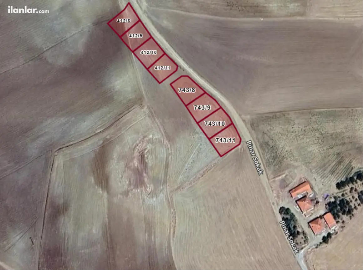 Aksaray Merkez Bağlıkaya, Kurtuluş Mahallesi 483 m² satılık konut arsa - Fotoğraf 1