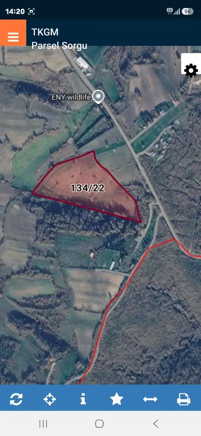 İstanbul Çatalca Örencik Mahallesi 1.007 m² satılık tarla arsa - Fotoğraf 1