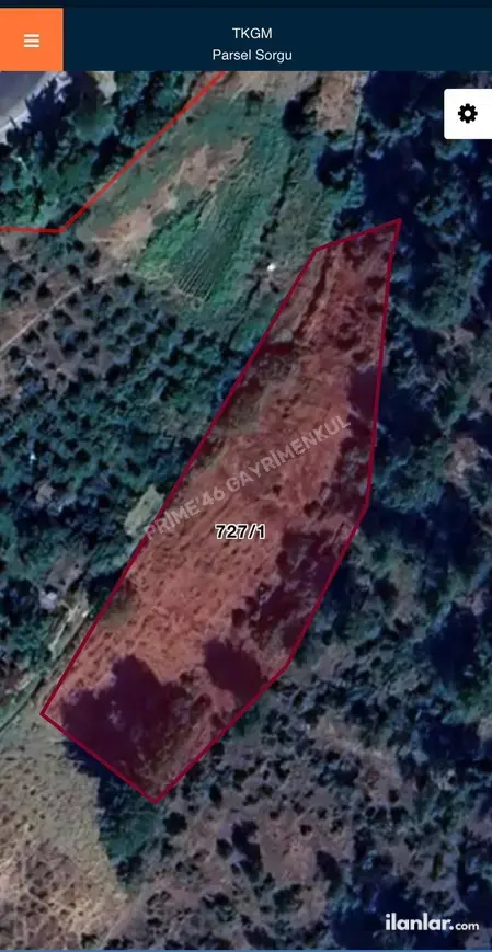 Kahramanmaraş Onikişubat Şahinkayası Mahallesi 950 m² satılık bağ & Bahçe arsa - Fotoğraf 1