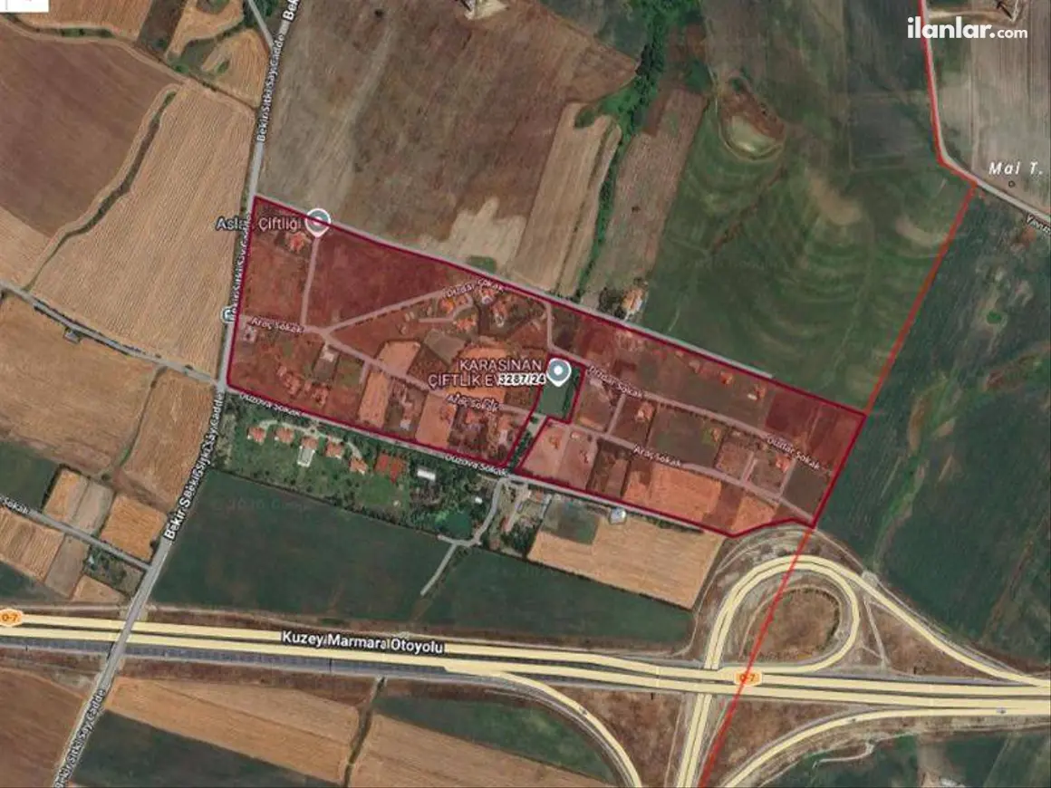 İstanbul Silivri Fener Mahallesi 250 m² satılık villa arsa - Fotoğraf 1