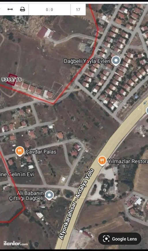 Antalya Döşemealtı Dağbeli Mahallesi 400 m² satılık konut arsa - Fotoğraf 1