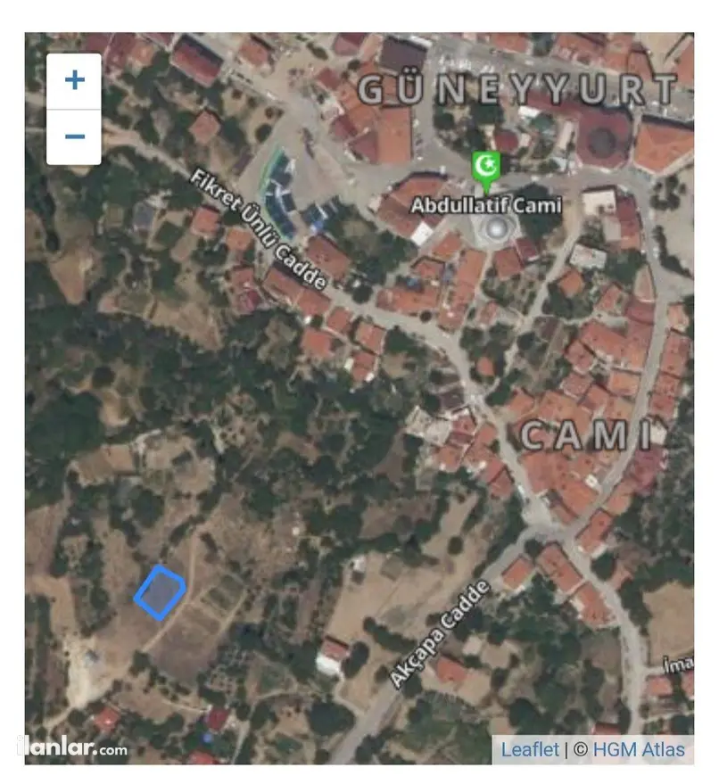 Karaman Ermenek Güneyyurt, Cami Mahallesi 356 m² satılık konut arsa - Fotoğraf 1
