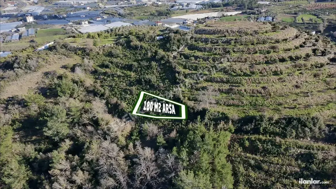 Antalya Gazipaşa Ekmel Mahallesi 180 m² satılık konut arsa - Fotoğraf 1