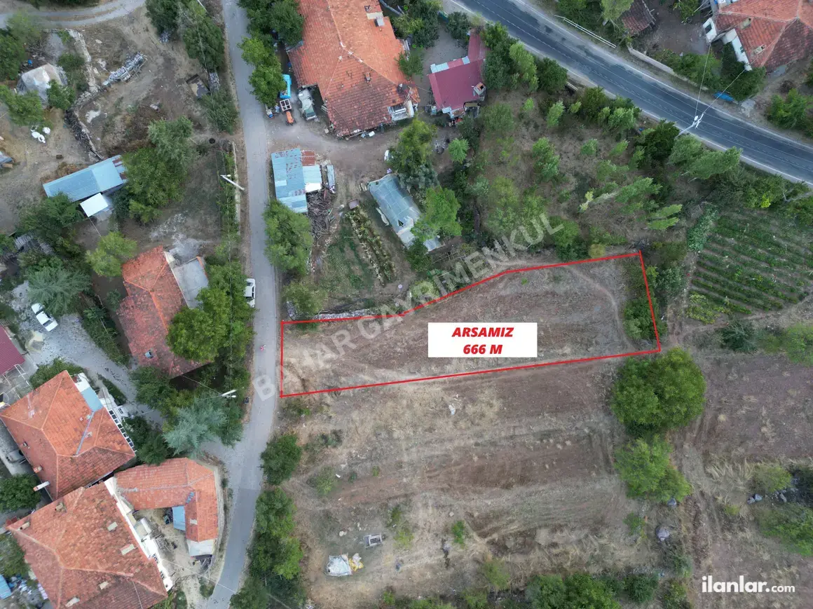 Denizli Tavas Yukarıboğaz Mahallesi 666 m² satılık konut arsa - Fotoğraf 1