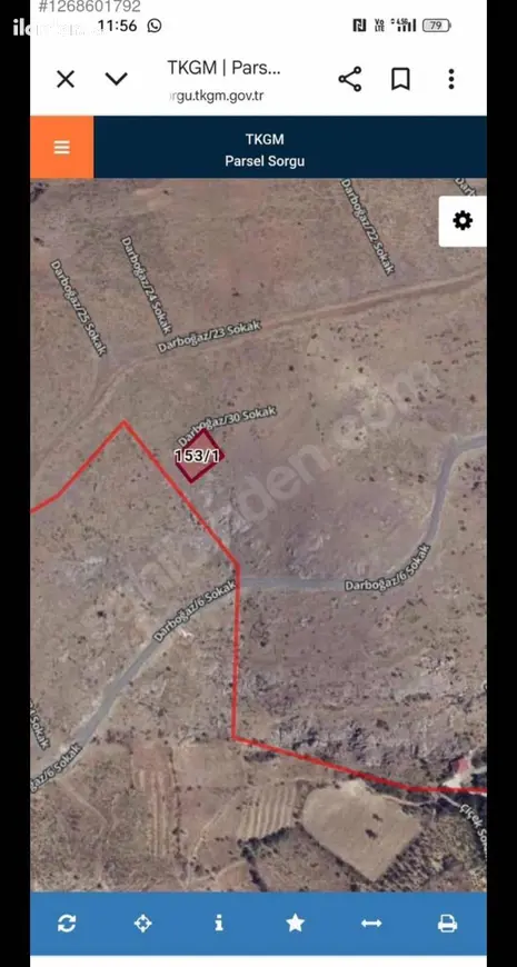 Niğde Ulukışla Darboğaz, Cumhuriyet Mahallesi 685 m² satılık konut arsa - Fotoğraf 1